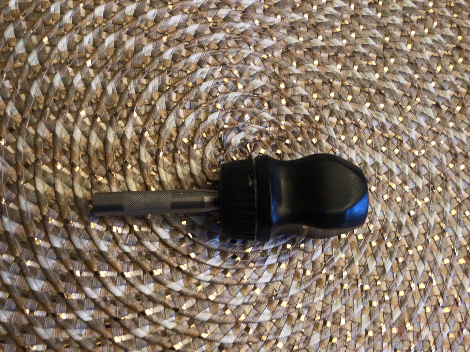 Snap on Black SSDMR1A 4 5/16 Stubby Ratchet Screwdriver Magnetic No bits New
