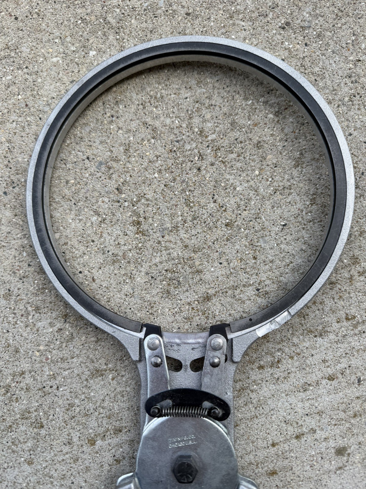 Piston Ring Expander – Large 7 7/8” Dia. – Diesel – USA by Zim – very rare!!