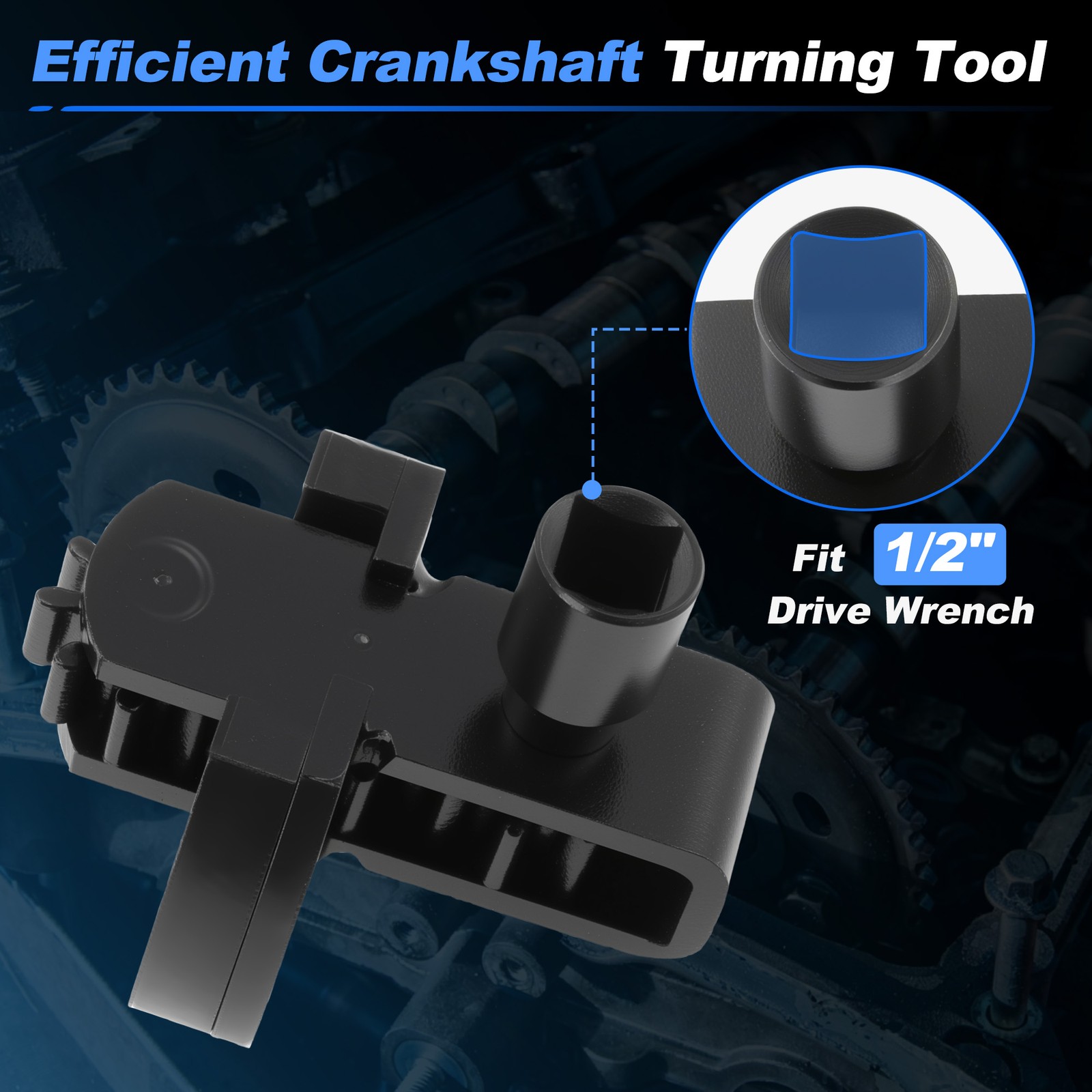 J-46392 Engine Barring Tool For Detroit Diesel DD13 DD15 DD16 MBE 4000/900