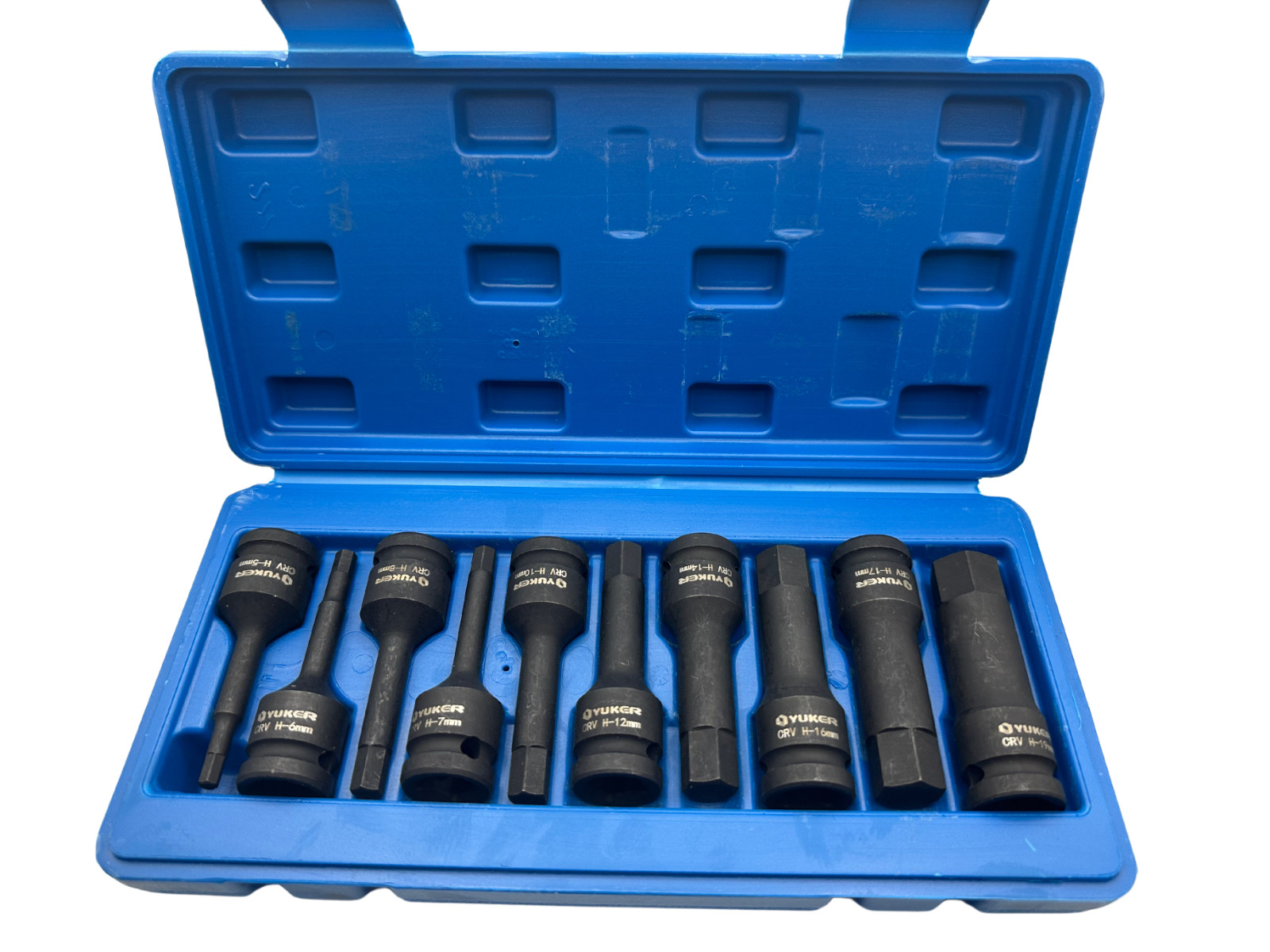 1/2» Drive Allen / hex key bit impact socket set H5 – H19MM Metric Deep NEW