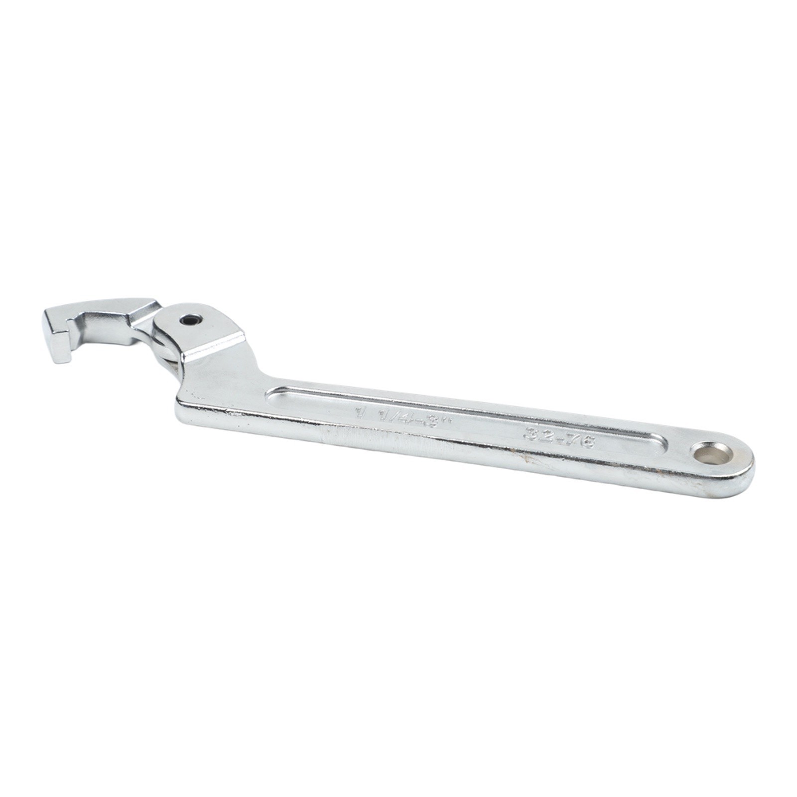Hook Spanner Tool Water Meter Tool Chromium Vanadium Steel Non-slip Handle