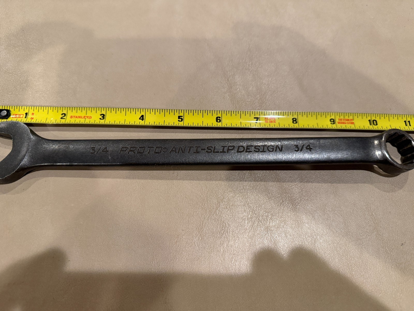 Proto 1224BASD 3/4″ Black Oxide Combination Wrench Anti-Slip Design USA