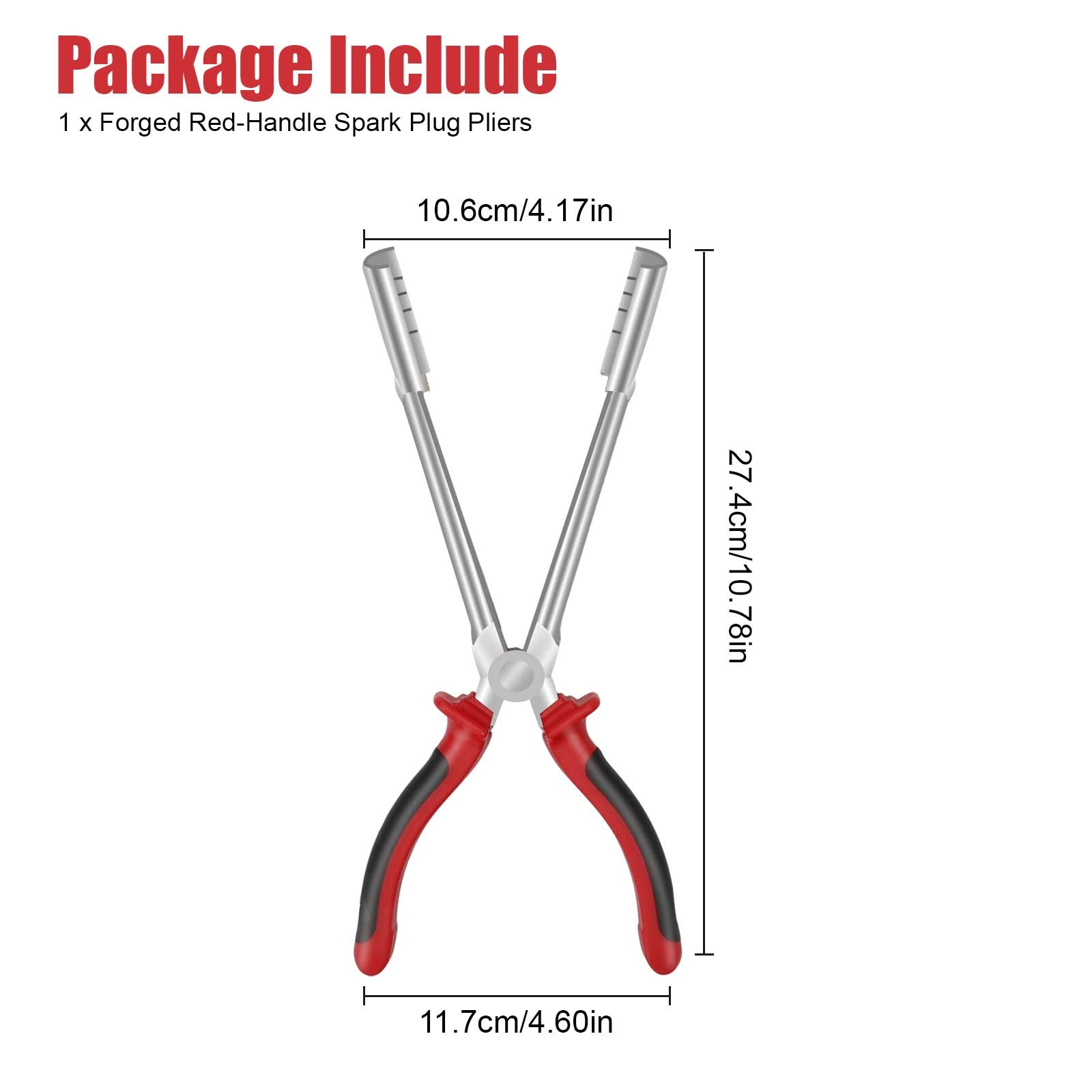 Car Spark Plug Wire Removal Plier Long Handle Boot Puller Automotive Repair Tool