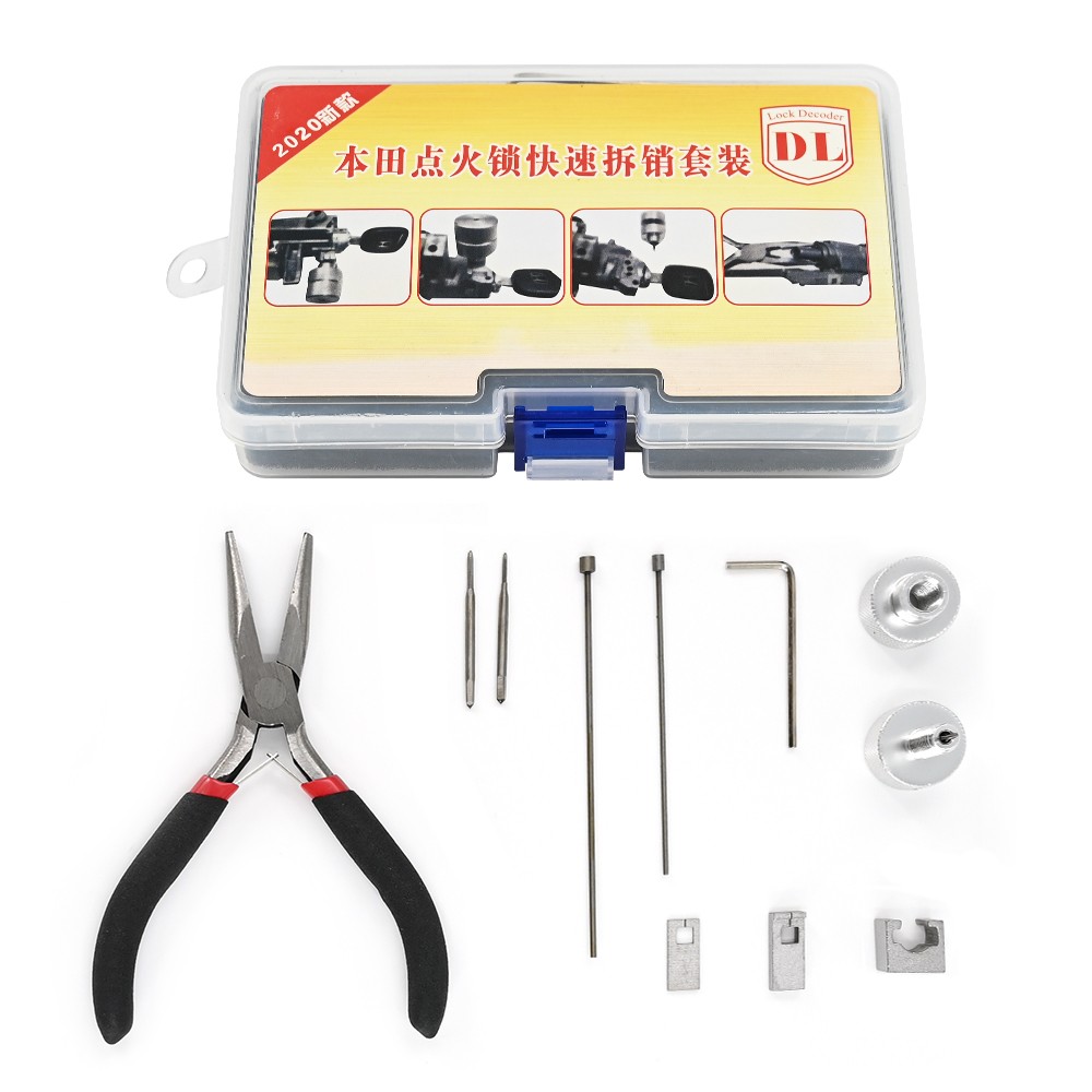 Car Lock Cylinder Pin Removal Ignition Repair Tool For Honda Disassembly Tool