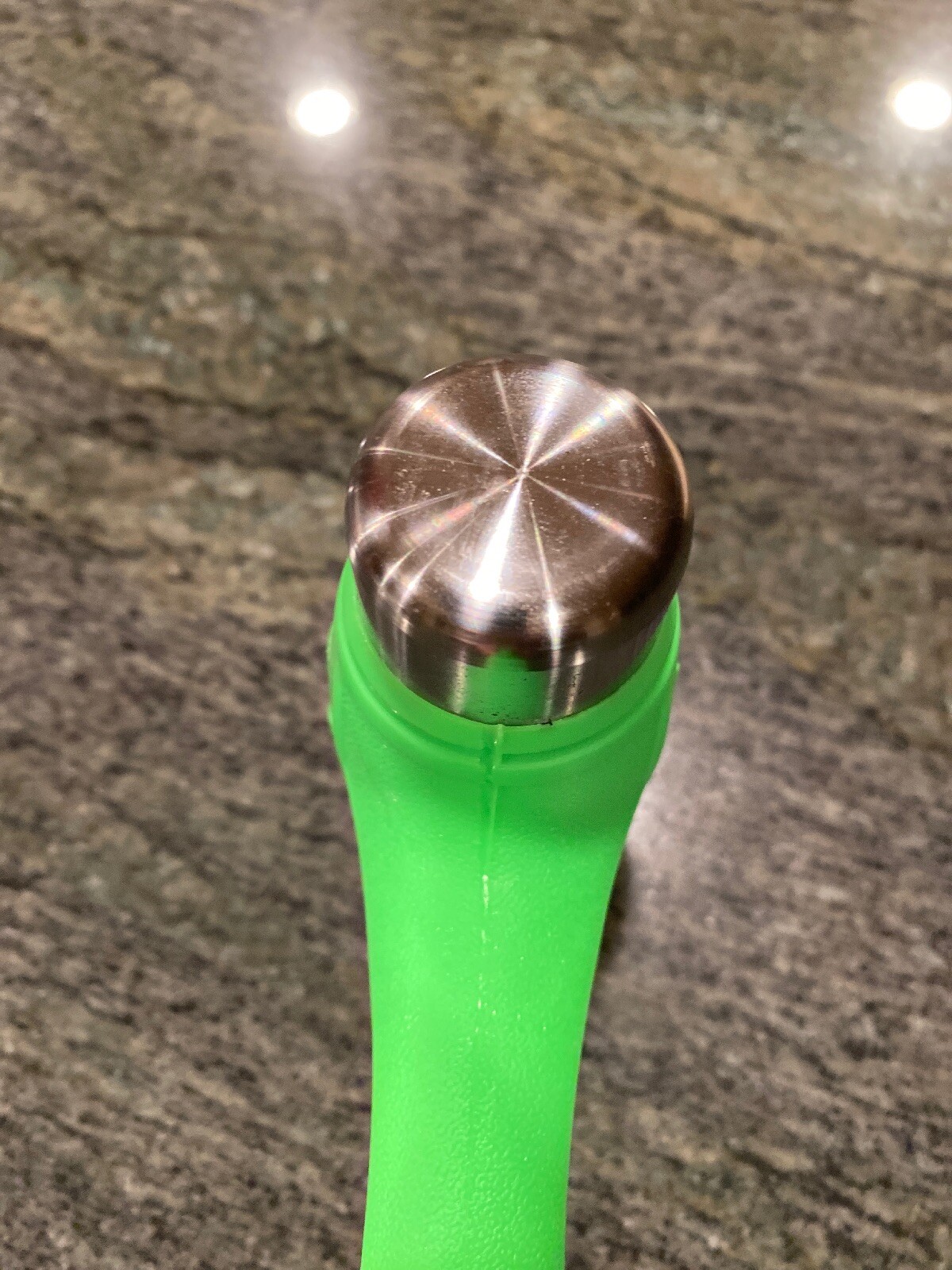 Snap On hbbd24g 24 ounce ball peen soft grip dead blow hammer green