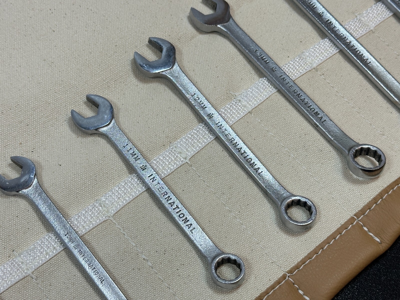 🇺🇸 International Harvester IH USA 9pc Metric 9mm-19mm Combination Wrench Set