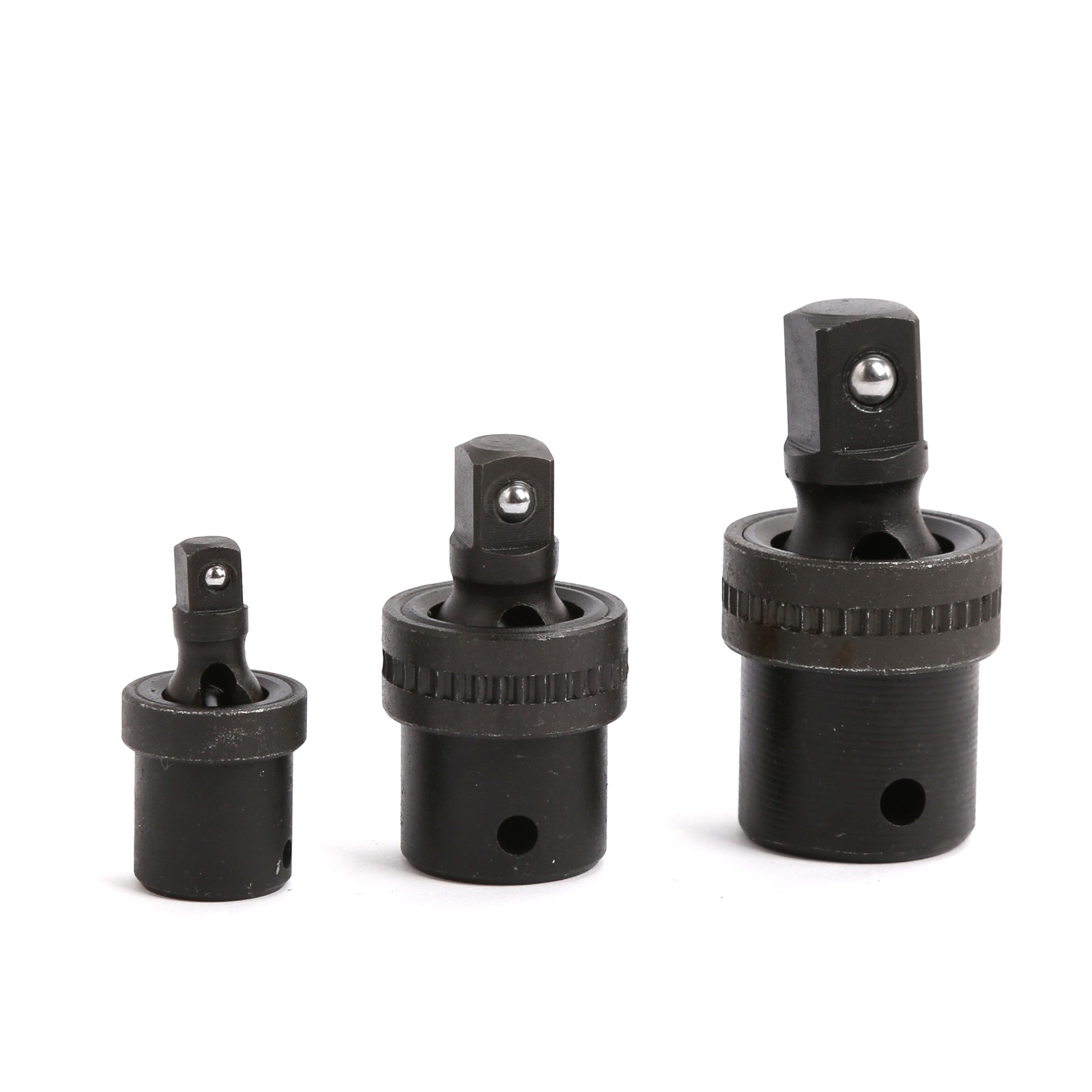Universal 1/4″ 3/8″ 1/2″ Drive Premium Impact Joint Socket Set CrMo U-Joint 3pc