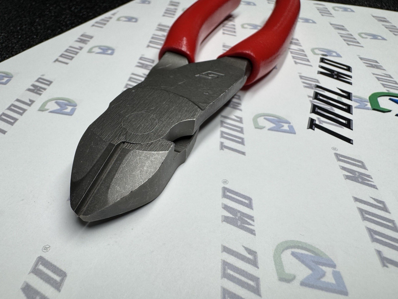 Snap-on Tools USA NEW RED Soft Grip 7″ VectorEdge Diagonal Cutter 87ACF