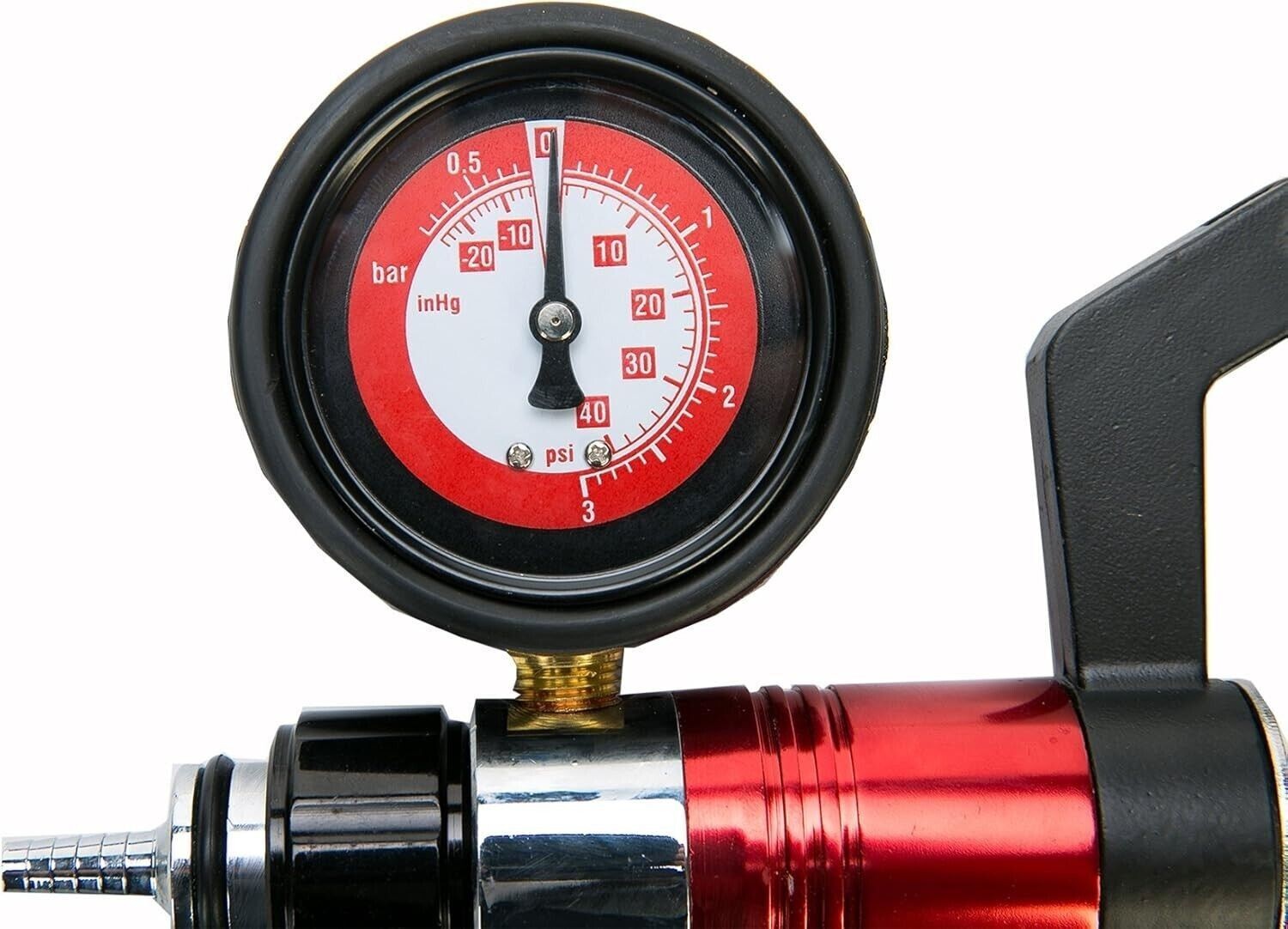 21Pcs Hand Held Vacuum Pressure Pump Tester Brake Fluid Bleeder Bleeding Tool