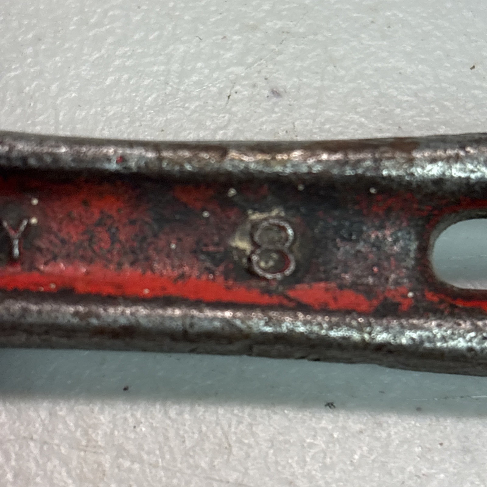RIDGID Vintage Ridge Tool Co 8″ Heavy Duty Straight Pipe Wrench USA