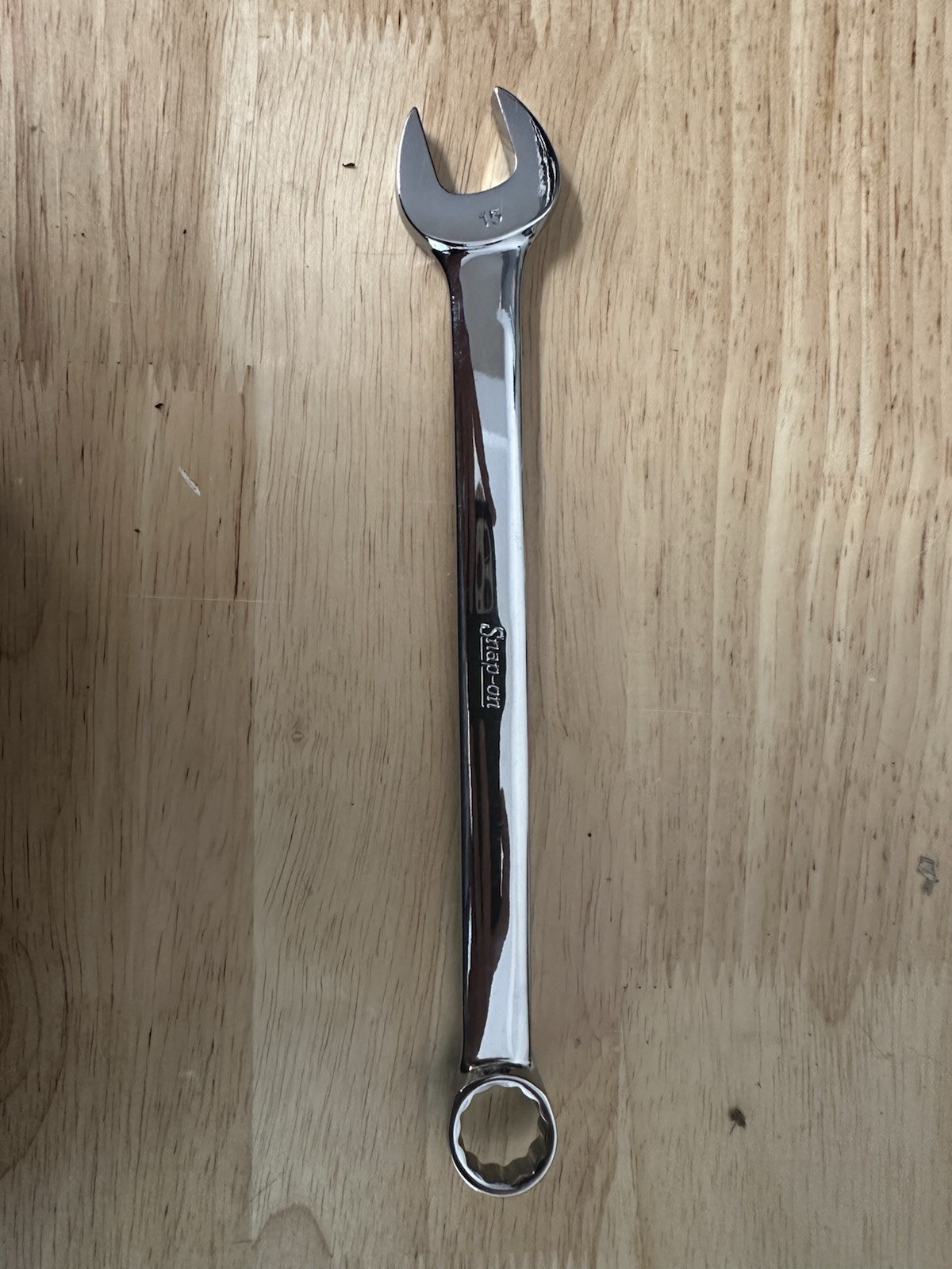 Snap-On Tools 15mm Combination Wrench Standard Length 12-Point Metric OEXM150