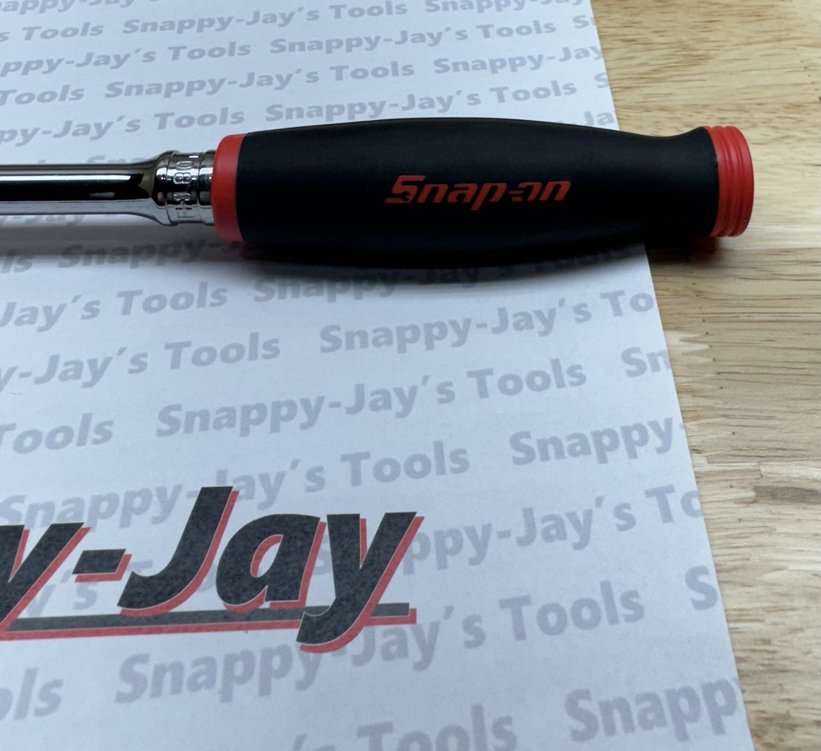 Snap-on Tools USA NEW RED 3/8” Drive DUAL 80 Soft Grip Long Handle Ratchet FHL80
