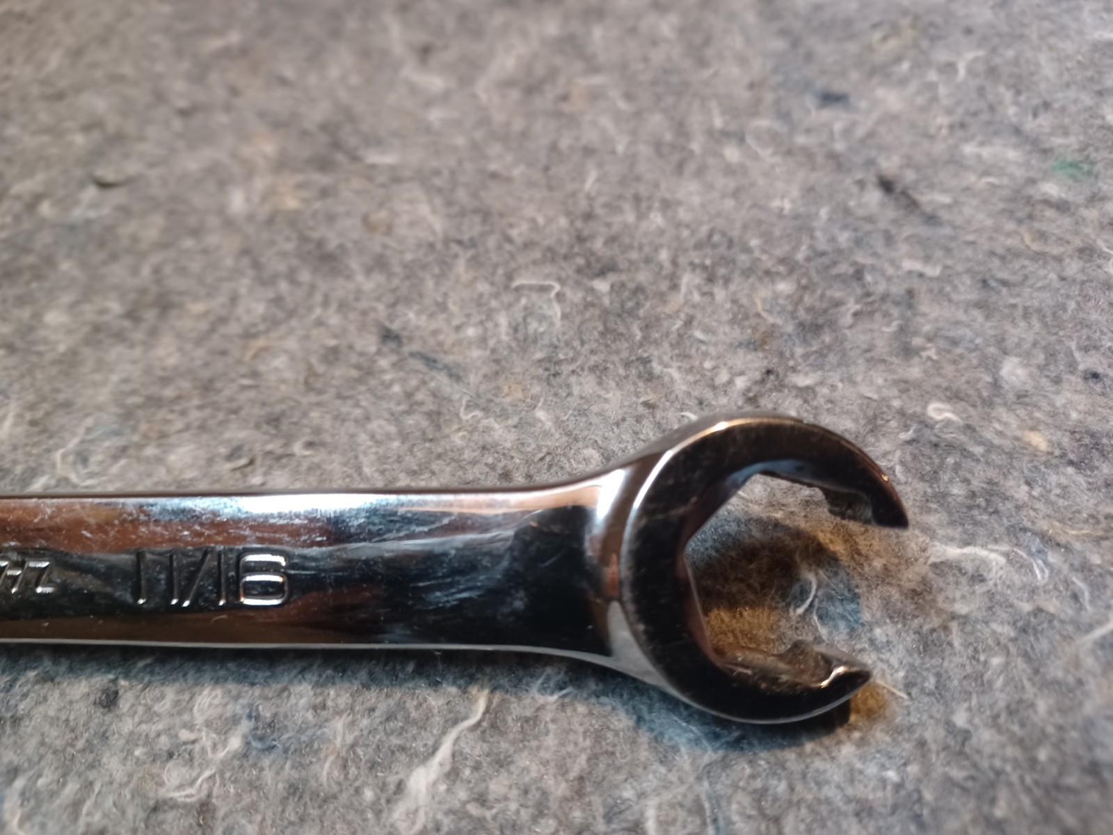 Snap-on Tools 5/8″ & 11/16″ 6-point Flare Nut Tubing Line Wrench RXFS2022B USA