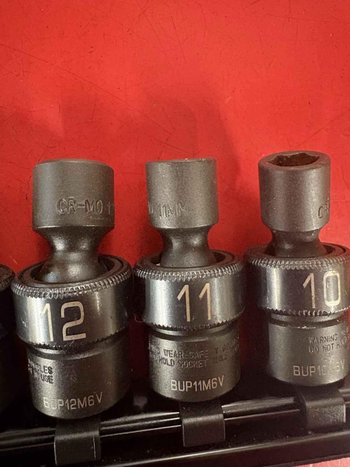 Matco 10-19MM ADV 10 Pc. 3/8″ Metric 6 Point Swivel Universal IMPACT Socket Set