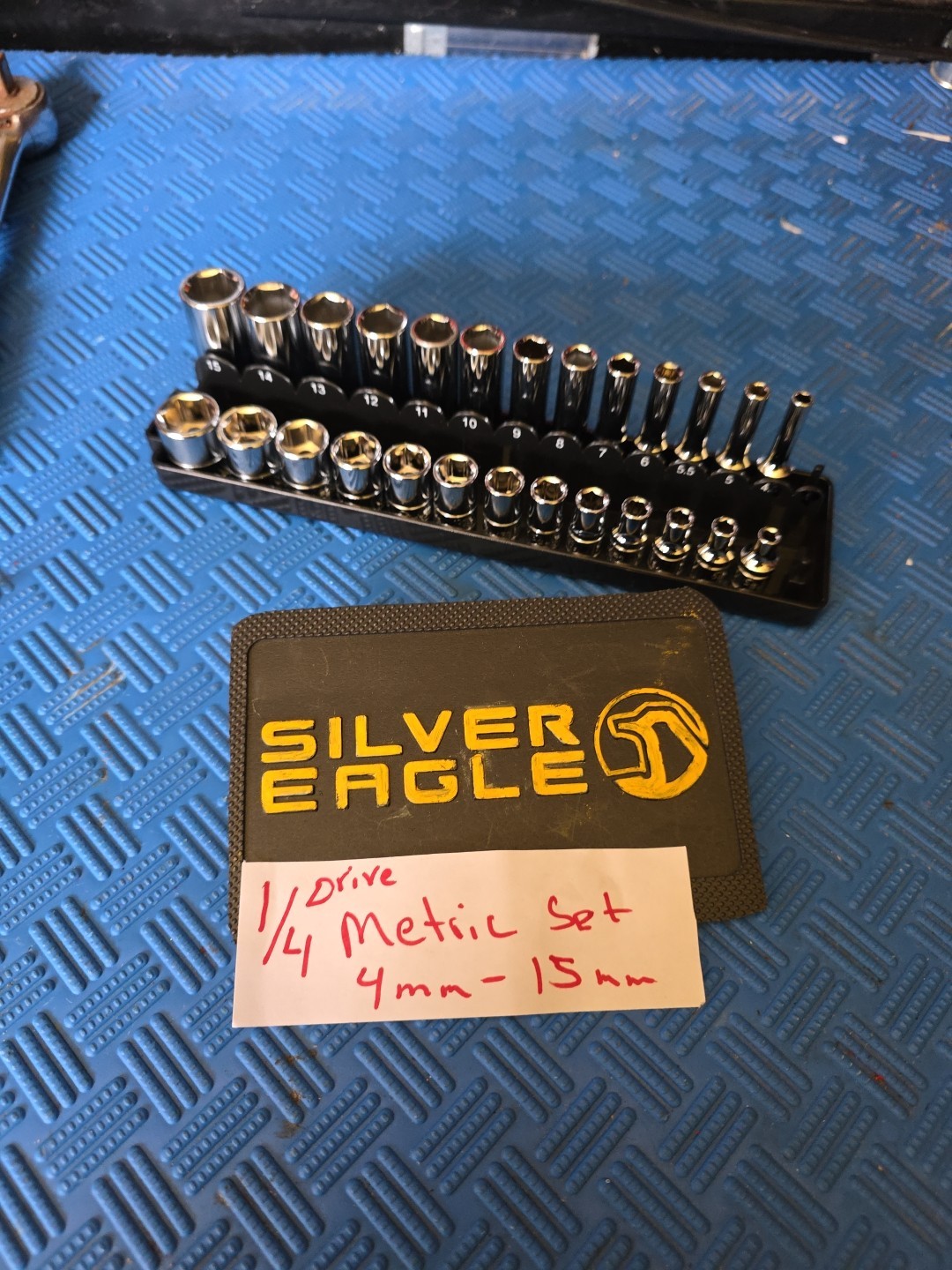 MATCO Tools Silver Eagle 26 Pc 1/4 dr Metric Socket Set Deep and Shallow NEW