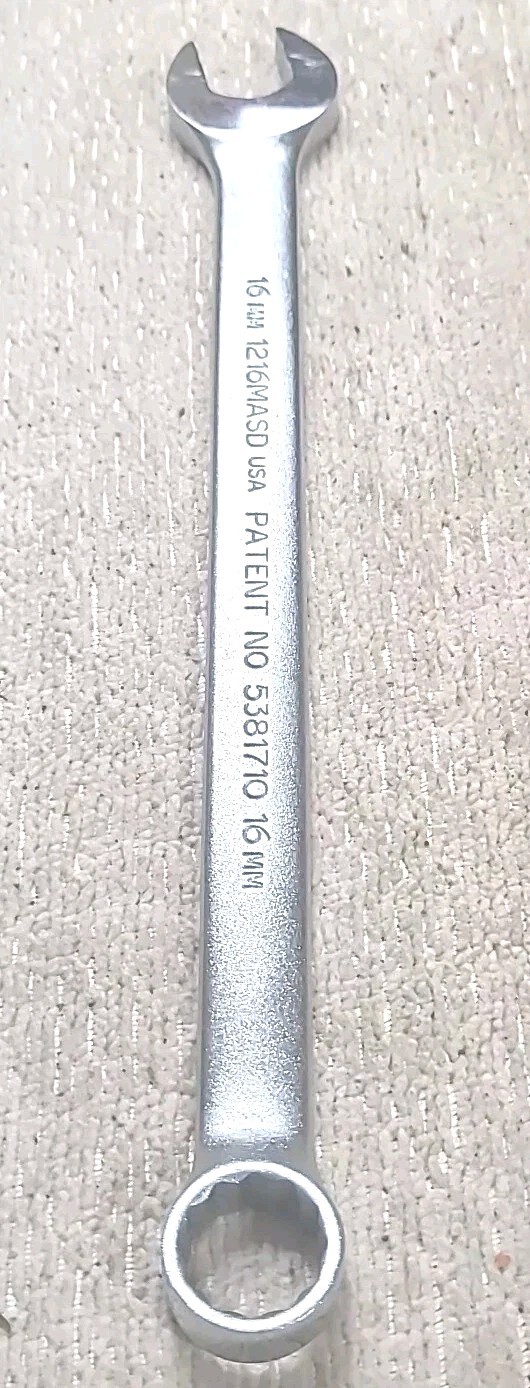 PROTO ANTI-SLIP DESIGN 16mm Combination Wrench 1216MASD 12 Point TOOL