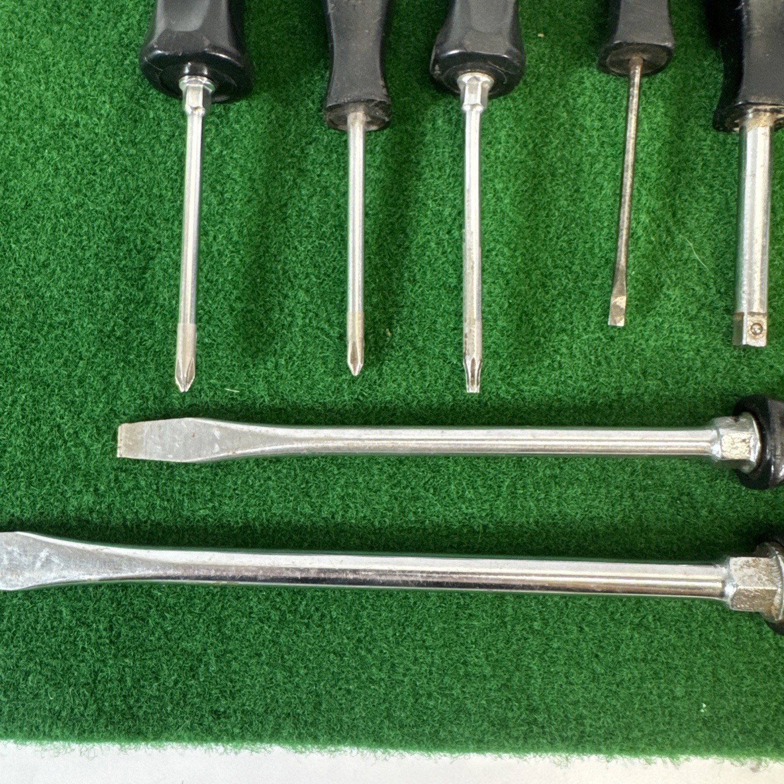 Snap-on USA Screwdriver Pick Lot 8 Pc SSD8 SSD6 SDDP31 TM4CS SSD1 SSD234