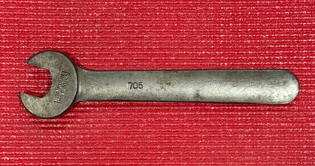 Vintage Fairmount Tools 705, SAE 13/16″ Open End Wrench Made in USA