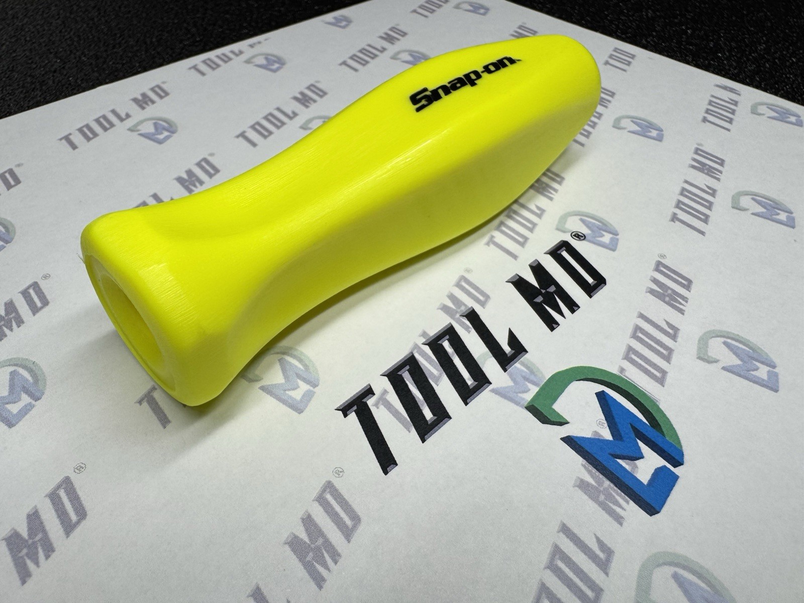 Snap-on Tools USA RARE 1/2” Drive HI VIS YELLOW Hard Grip Ratchet Handle SHFD80A