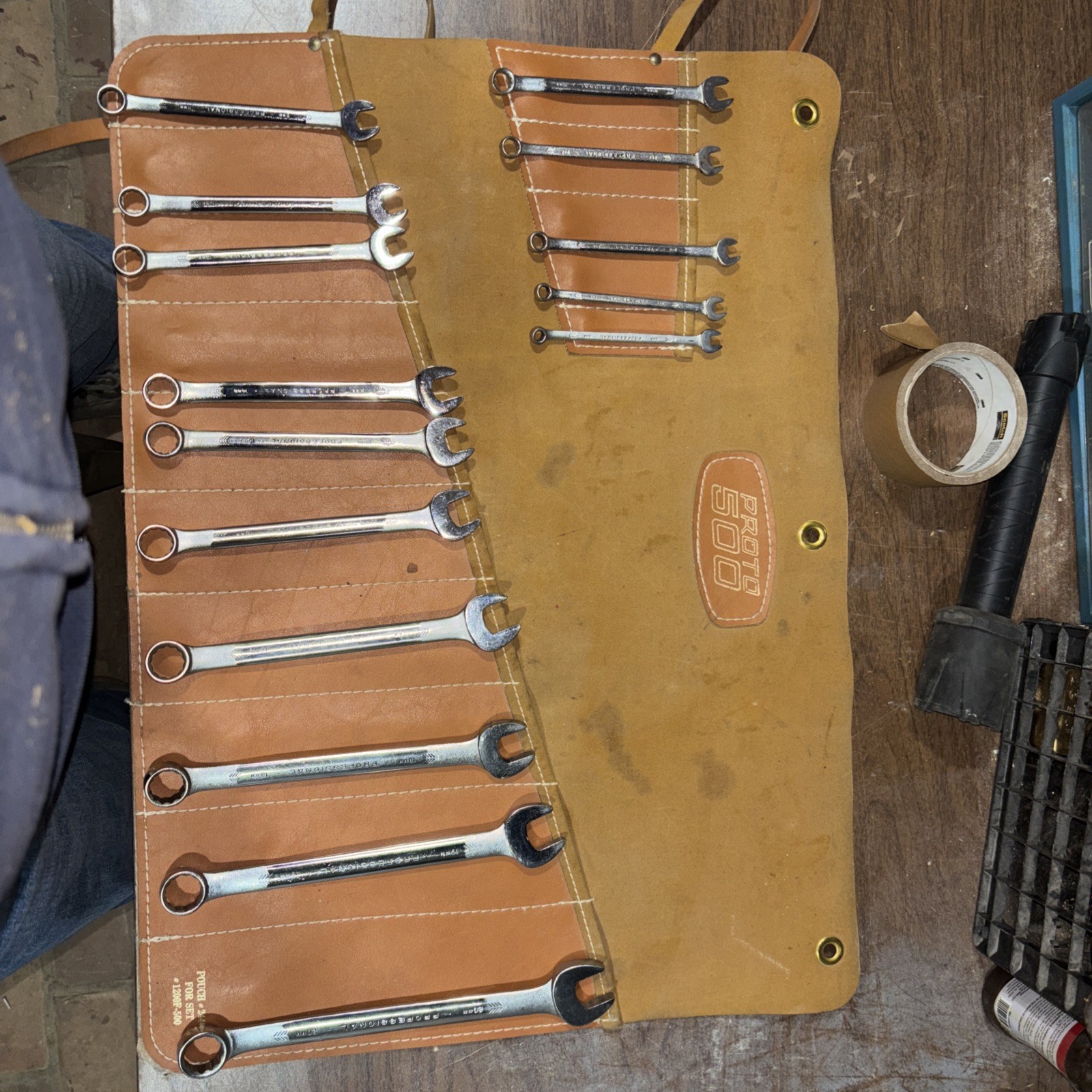 Proto Professional Chevron Style 15 Pc Metric Wrench Set