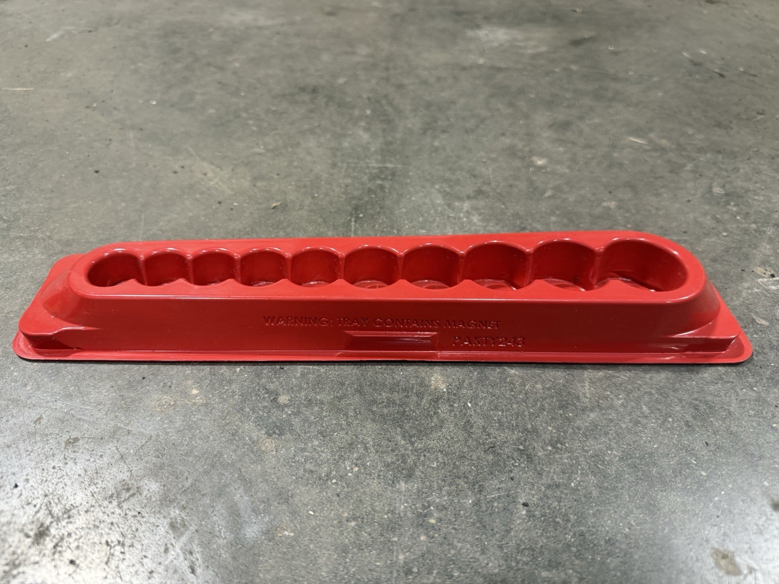 Snap On Magnetic Socket Tray 1/4” And 3/8”