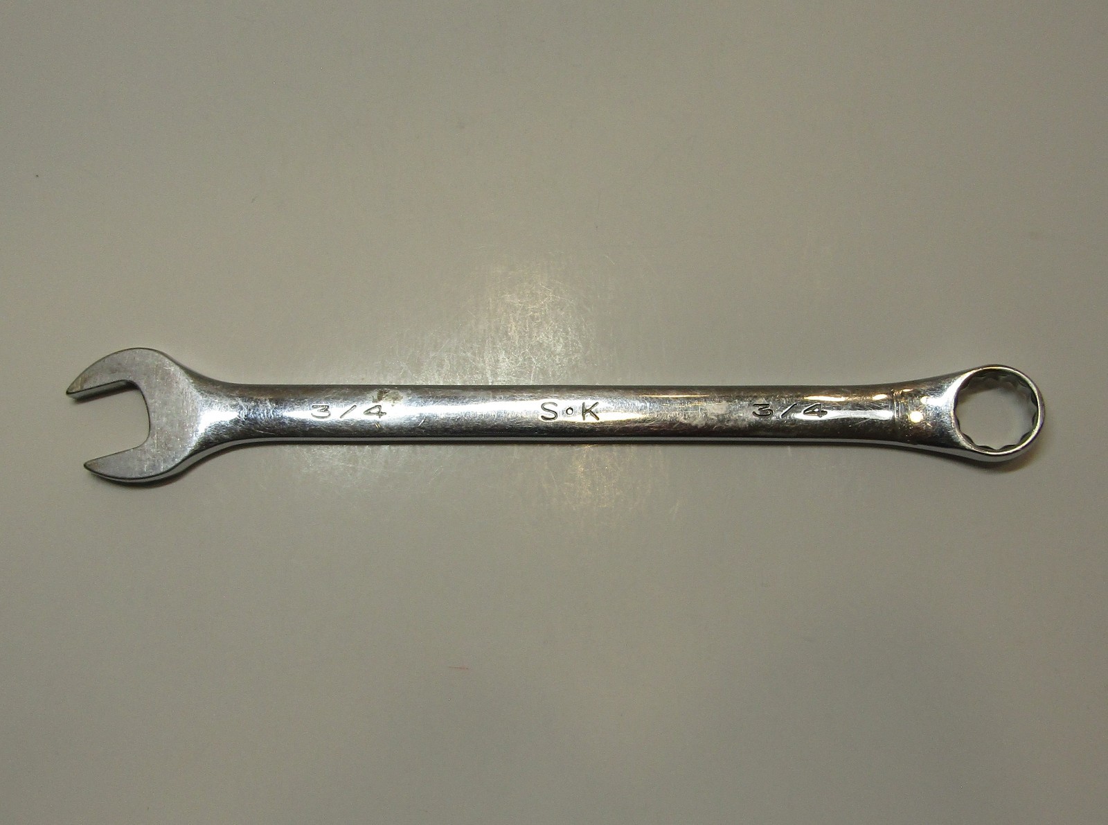 *S-K* 3/4″ SAE 12 Point Combination Wrench 88424 – Made in U.S.A.