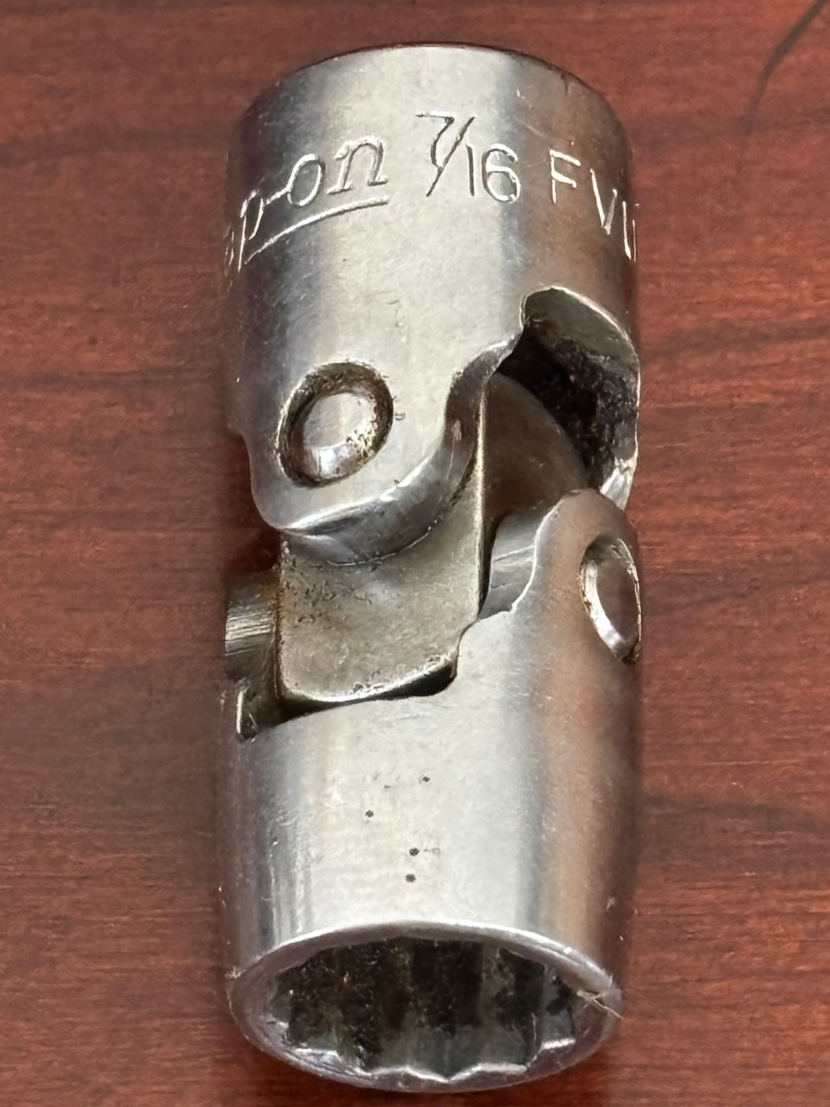 Snap-on Deep Sockets-12pt-3/8″ Dr -9/16″, 1/4″, 18mm -Plus 7/16″ Fvu14-Lot of 4