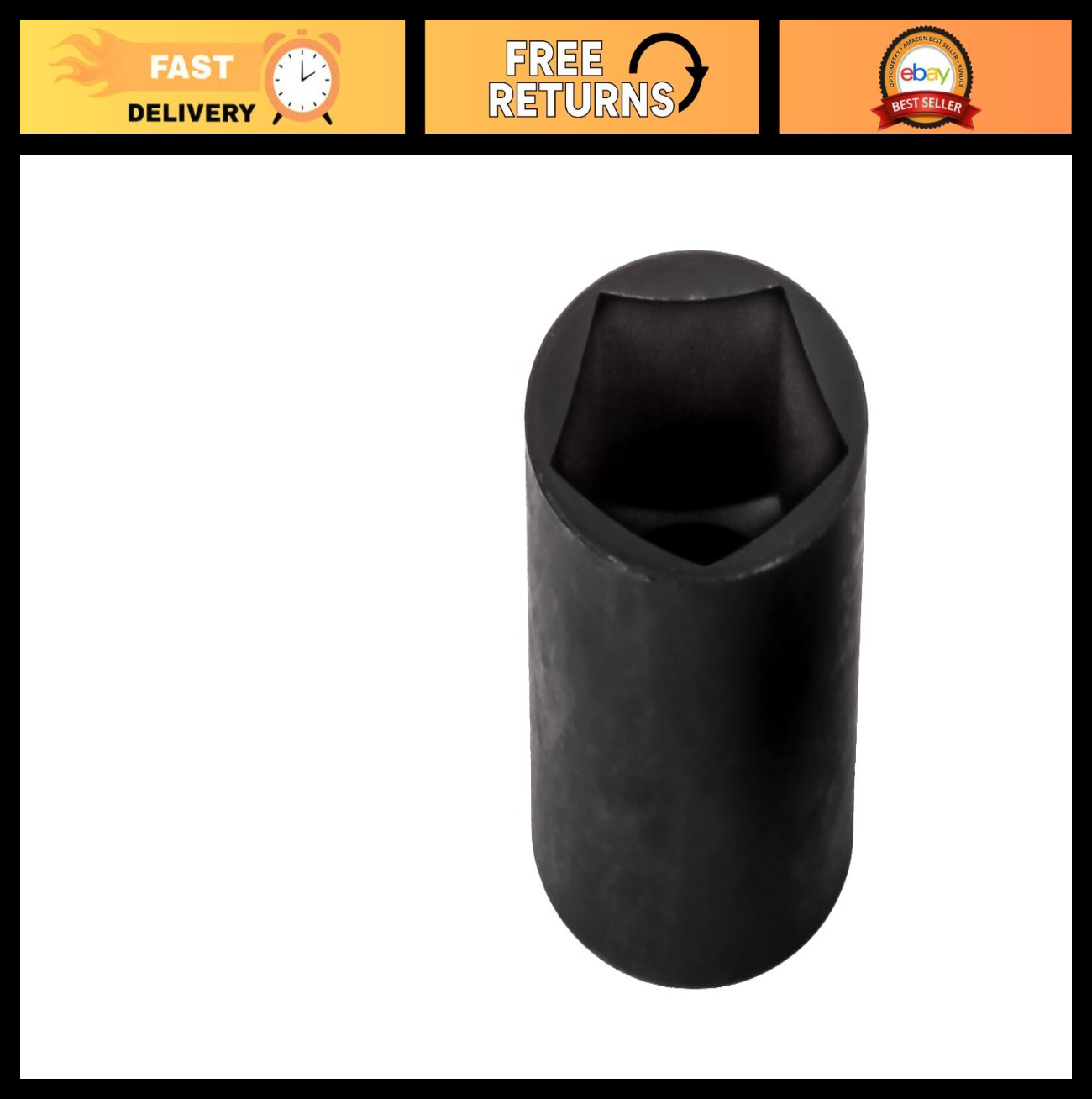 1/2″ Drive 13/16″ 5-Point Utility Socket – Heavy-Duty Tool for Mechanics & DIY