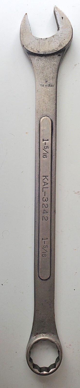 Used 1-5/16 wrench for heavy equipment KAL-3242 chrome vanadium drop forged