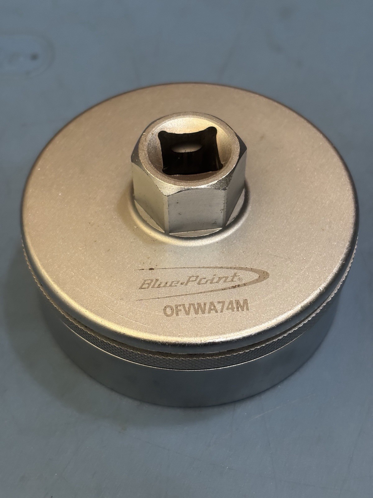 1/2”’drive 74mm Square Drive Metric Filter Socket Mercedes-Benz Blue Point Tools