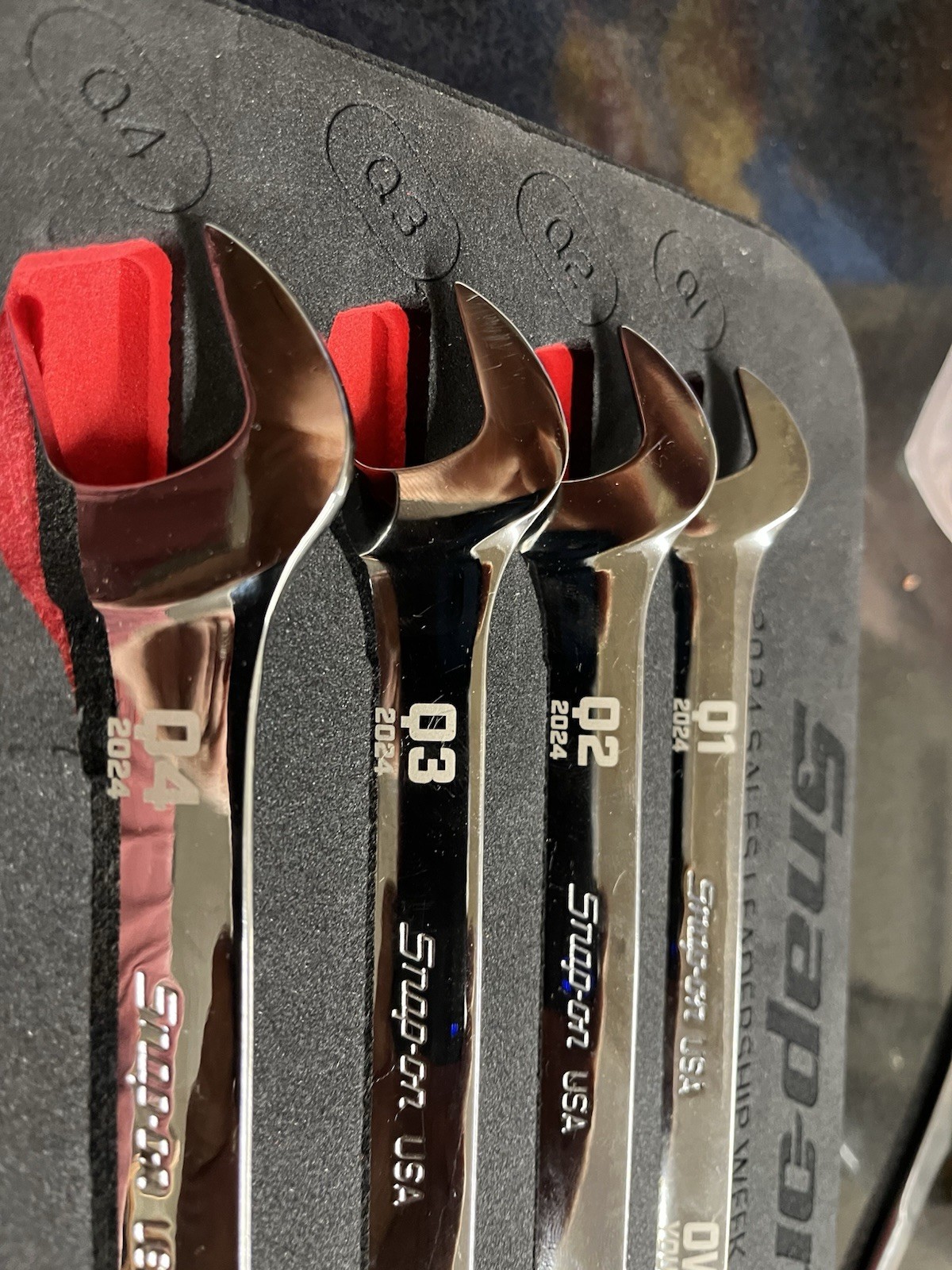 Snap on tools collectors spanner set in foam tray sales awards