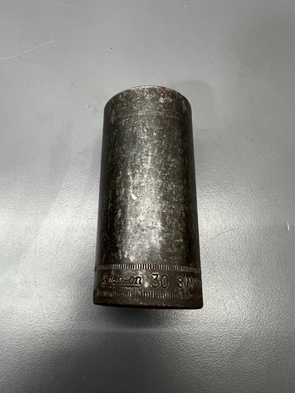 SNAP-ON TOOLS SIMM300 1/2″ DRIVE 30MM METRIC DEEP 6PT IMPACT SOCKET – VGC – USA