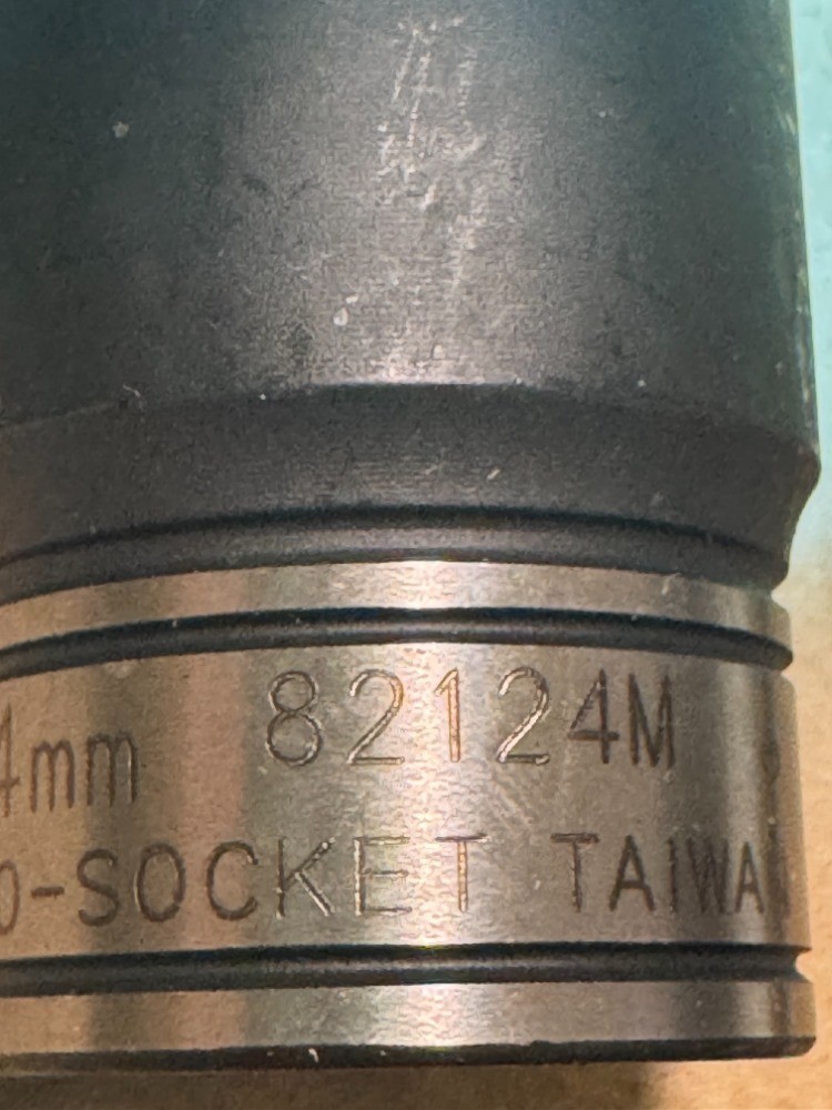 82124M | 1/2″ Drive x 24mm Standard Length 12 Pt Duo-Socket Lifetime Warranty
