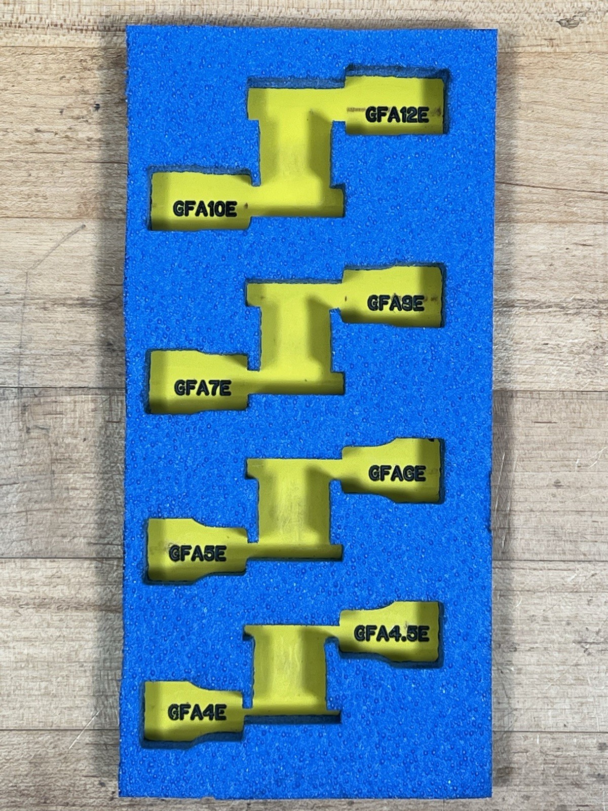 Snap On SAE Hex Bit Driver Socket Set 3/8″ Drive 8pc Industrial Finish 208EGFAY