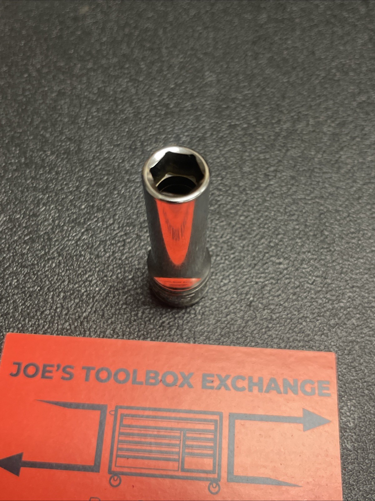 Snap-on Tools USA NEW 3/8″ Drive 3/8″ SAE DEEP 6 Point Chrome Socket SFS121