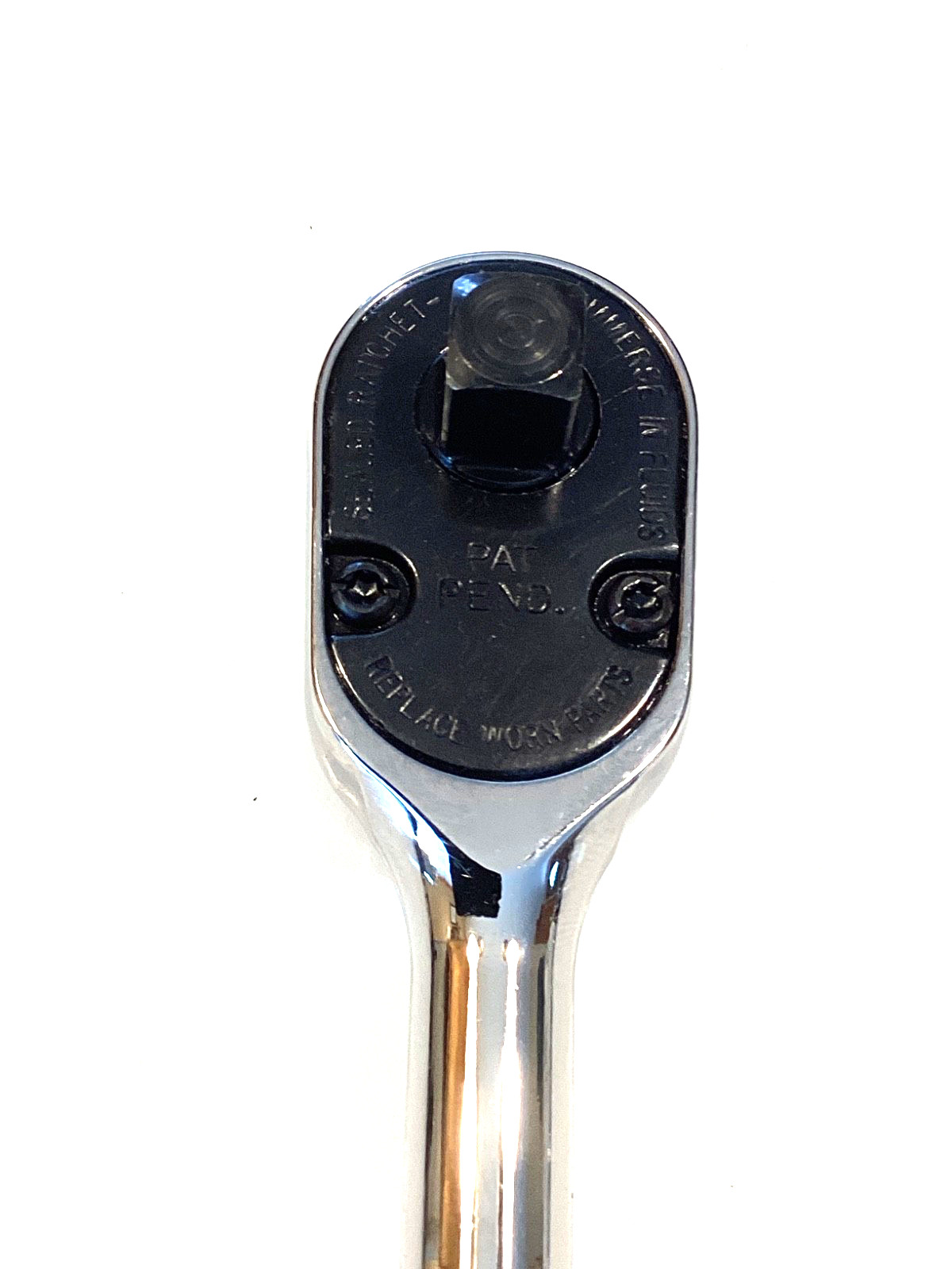 Snap On Tools USA NEW 3/8” Drive Standard Handle Sealed Head Chrome Ratchet F80