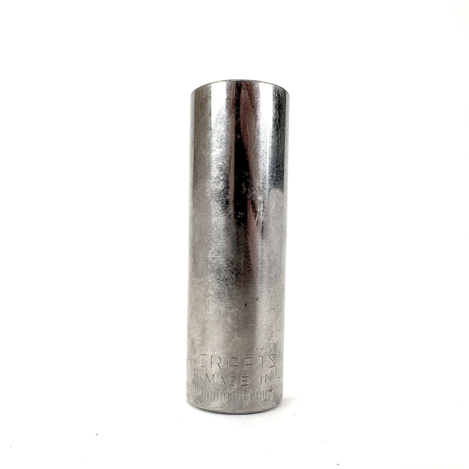 Craftsman USA 15mm 3/8″ Drive 6-Point Deep Socket Inverted G1 44432 Vintage