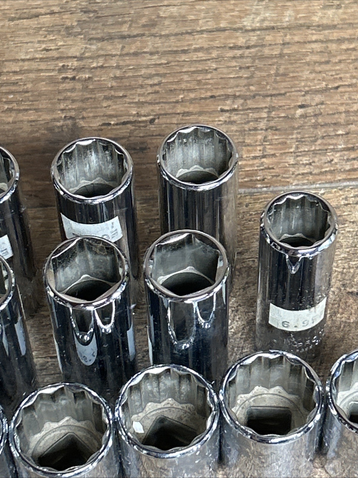 Proto Professional Socket Lot-New Old Stock-1/2in And 3/8 Drive-Read Description
