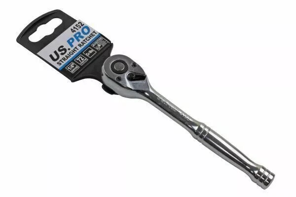 US PRO 1/4″ Drive 72T Quick Release Reversible Ratchet Socket Wrench 4152