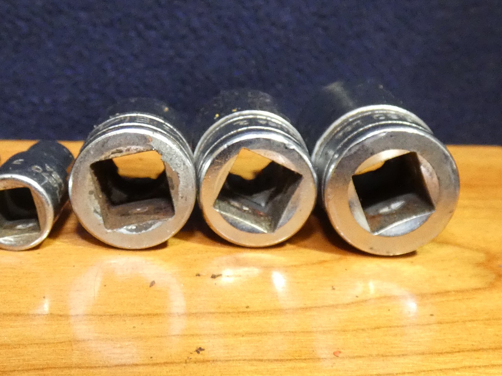 Snap On 6PC Combination Drive TORX Shallow Socket Set TLE and FLE