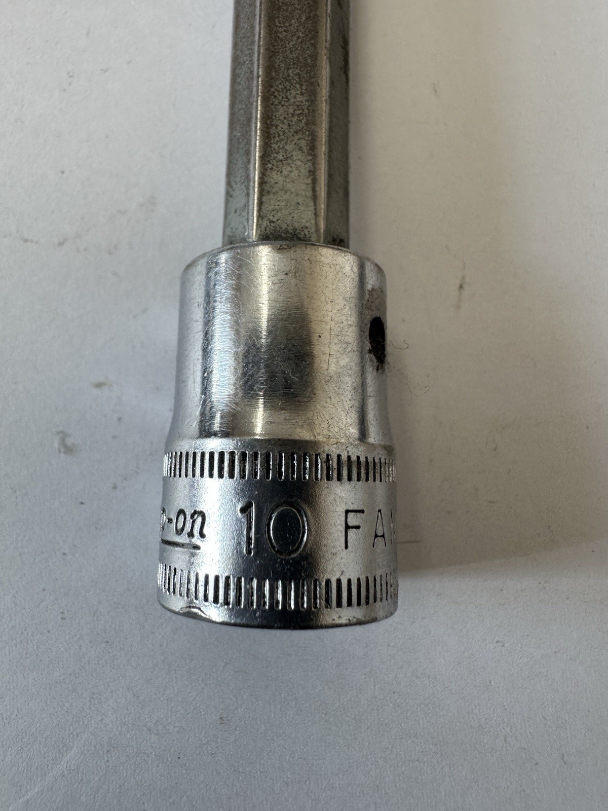 SNAP ON TOOLS FAML10 3/8″ DRIVE LONG 10mm HEX HEAD-ALLEN HEAD SOCKET