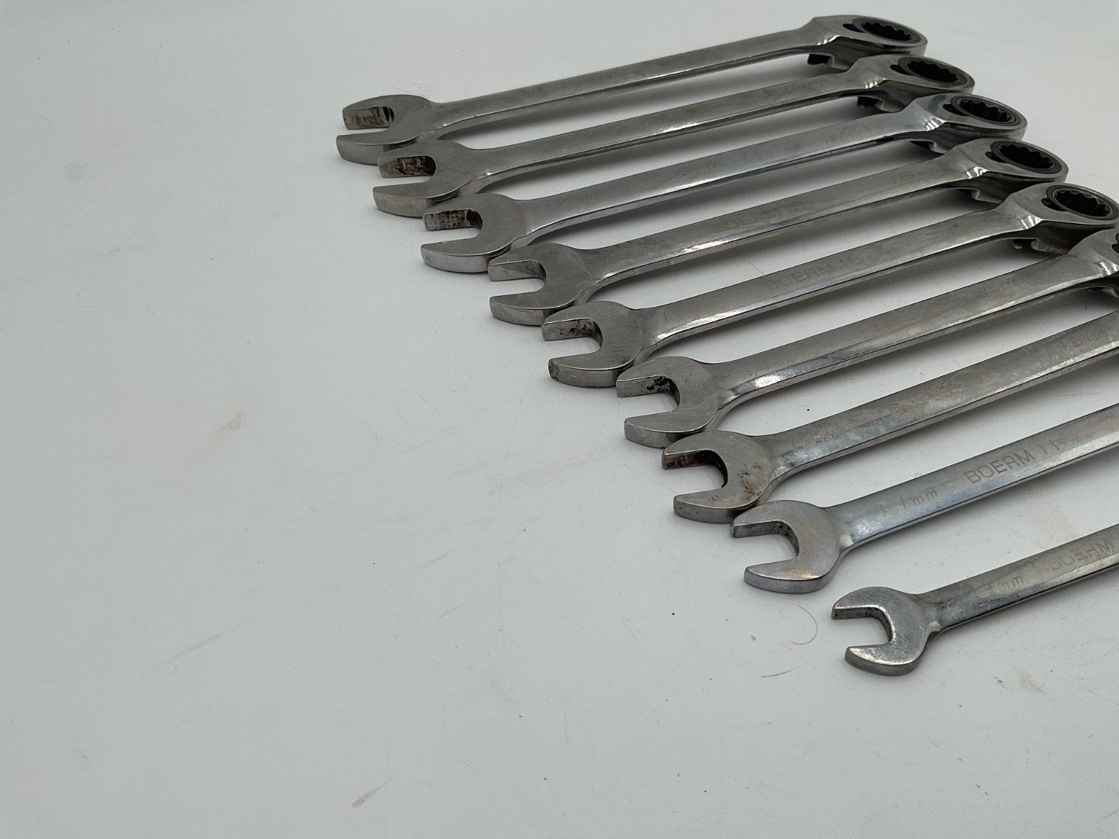 Blue-Point 9pc. Reversible Wrench Set 9, 11, 13-19MM Boerm. Snap-On
