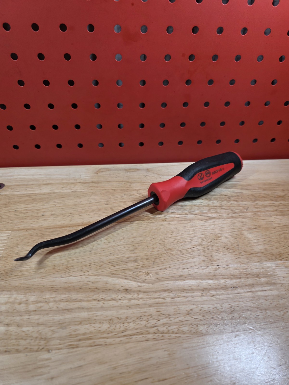 Snap-on Tools SGCP1B 10″ RED Soft Grip Cotter Pin Pick Puller