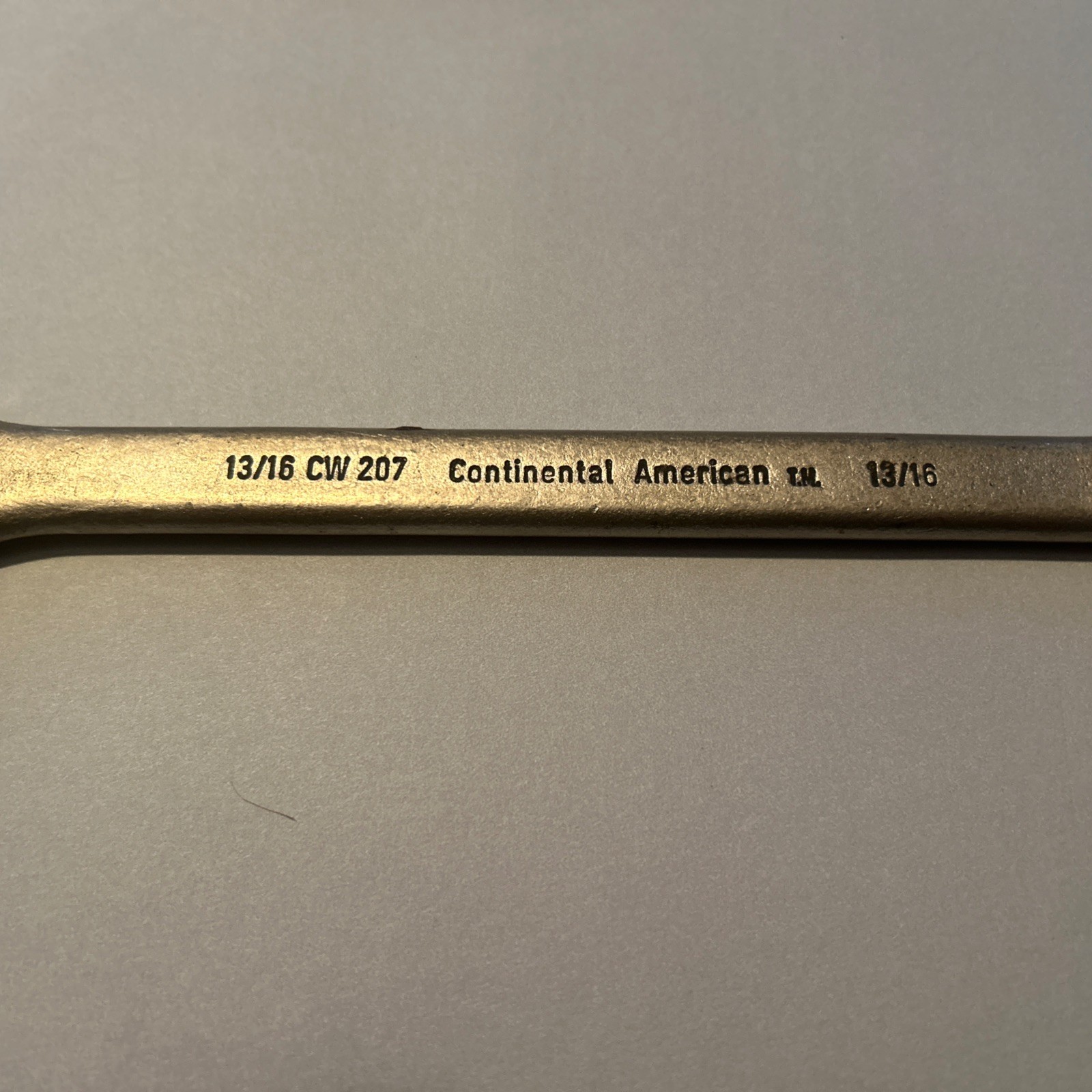 Continental American Peerless West Germany 13/16” Combination Wrench CW207