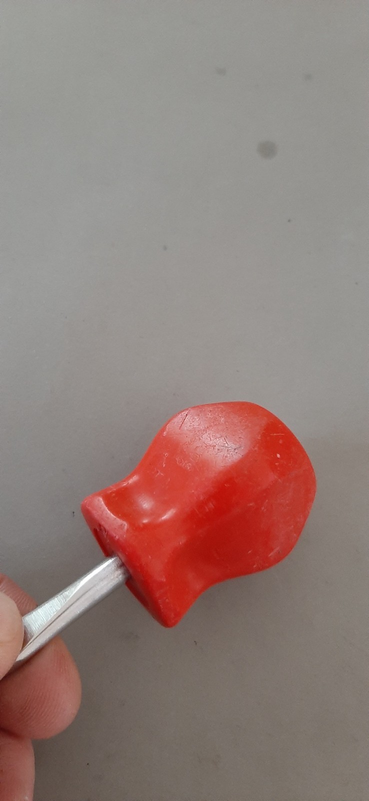 Snap-On SDDP22 Phillips SDD1 Flat Blade Stubby Screwdriver Set RED Hard Handle
