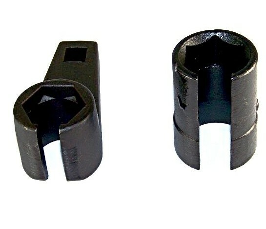 2pc 1/2″ & 3/8″ DR 7/8″ 22mm Offset Flare Nut Oxygen Sensor Socket Vacuum Switch