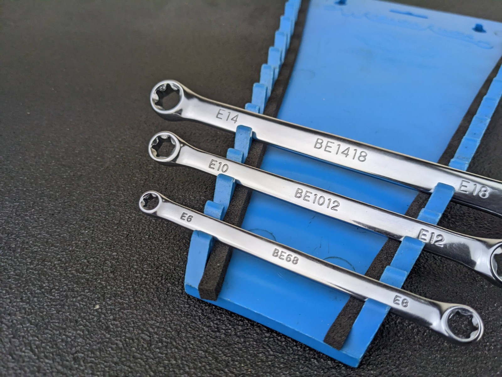 #bp432 Mac Tools NEW Inverted Torx Star E-Torx Wrench Set E6 E8 E10 E12 E14 E18