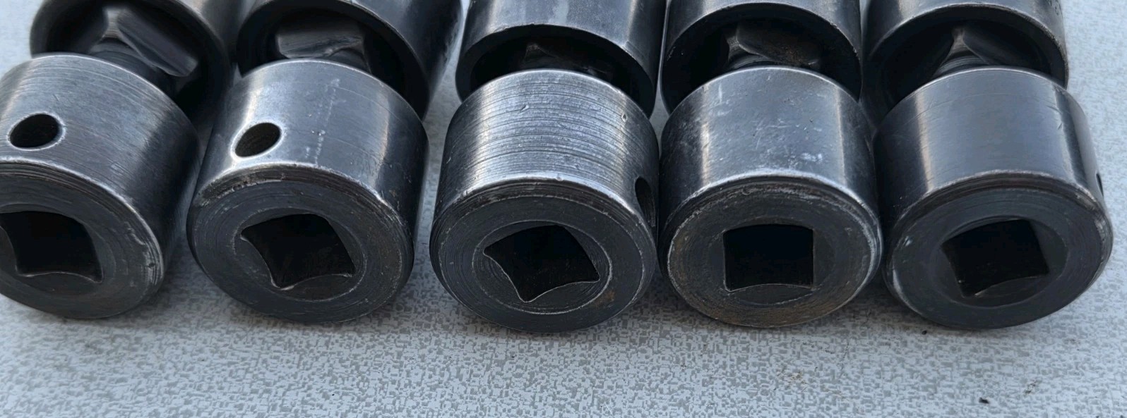 proto (5) piece Impact Swivel socket set 6 pt SAE (T208a)