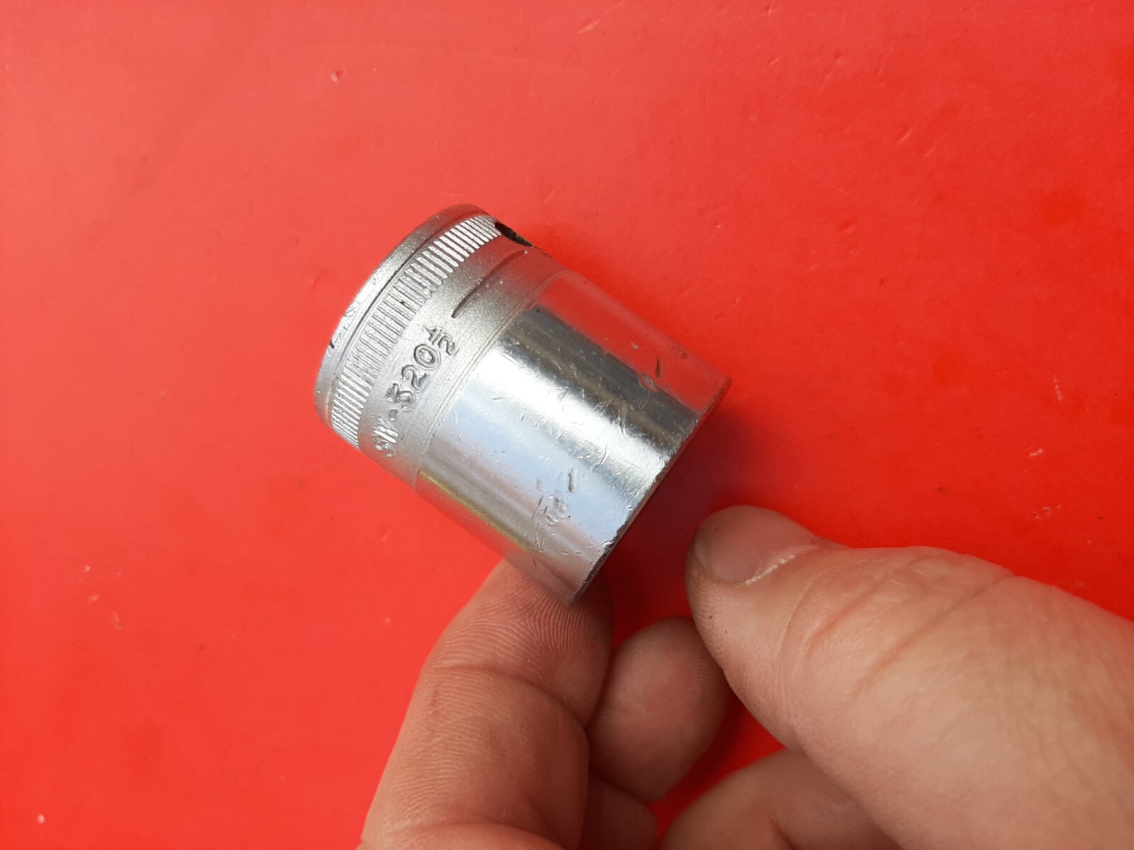 1947 Snap-on Tools USA 1/2″ Drive 1″ 12 Point Shallow Socket USA SW320-1/2″