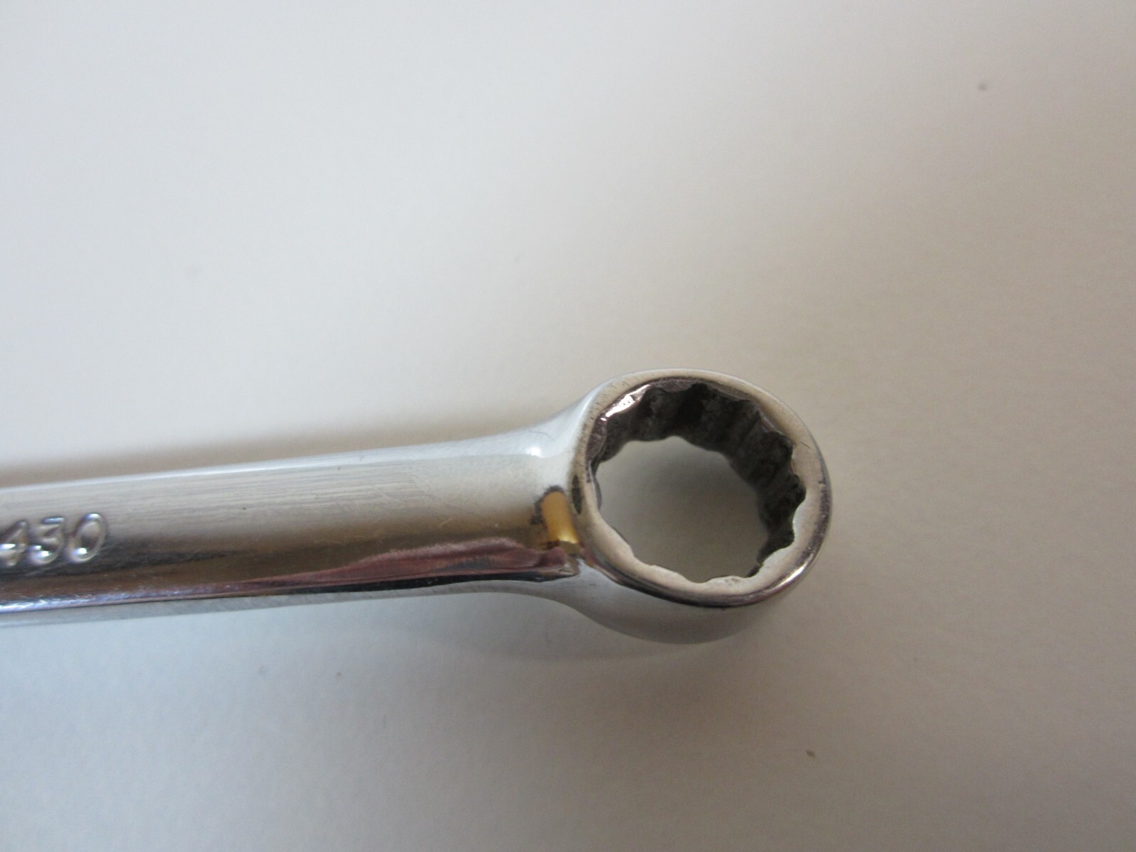 Snap-On Tools USA OEX120 SAE 3/8″ Chrome Combination Wrench – 12 Point